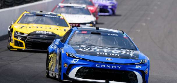Corey Heim executes daring pass on final restart and holds on for historic Brickyard 400 victory