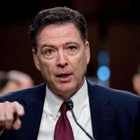 Comey says seashells post was political speech — not a threat — as he presses to dismiss charges