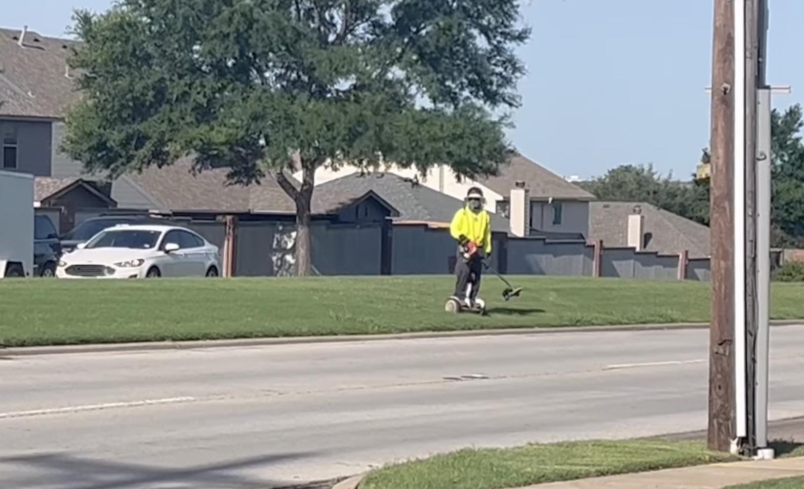 Have You Seen This? Landscaper invents new way to edge the lawn