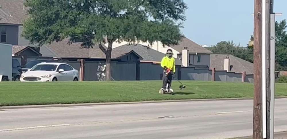 Have You Seen This? Landscaper invents new way to edge the lawn