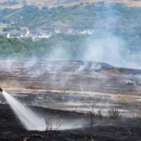 Washington Terrace fire torches 45 acres, forces home evacuations