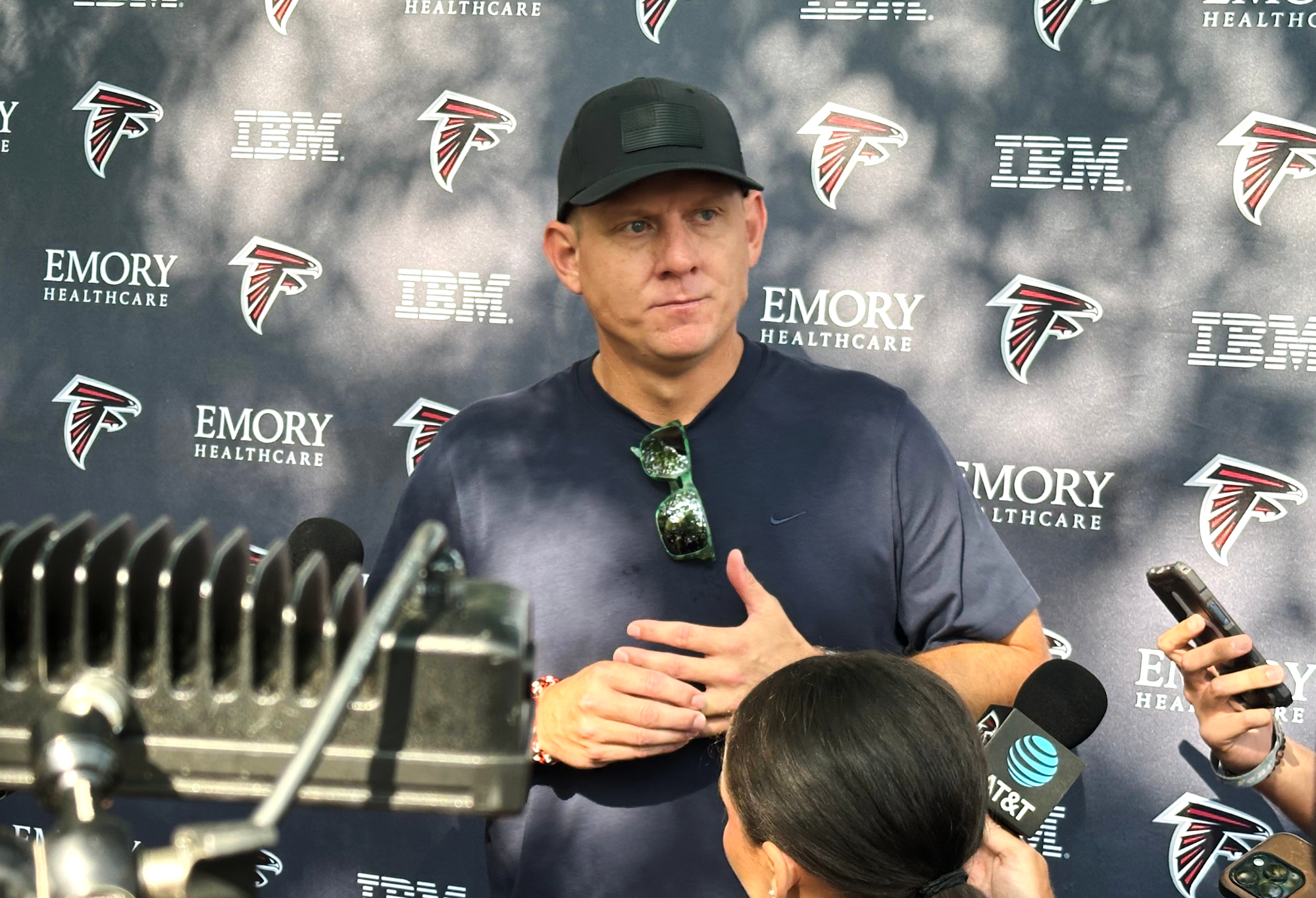 41-year-old new Falcons kicker Nick Folk says the start of training camp is 'always exciting'