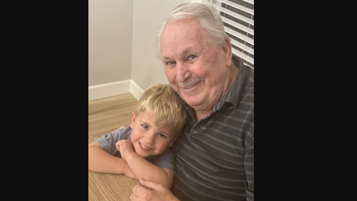 A man injured in the fire that edged close to Washington Terrace on Monday, Ted Burrell, has died, his children say. He lived in the one home that sustained minor damage in the blaze.