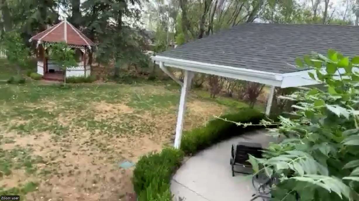The dry lawn at Candace Hall's home in Vernal, Tuesday. Hall is among the residents who say they're struggling to afford higher water bills after steep rate increases.