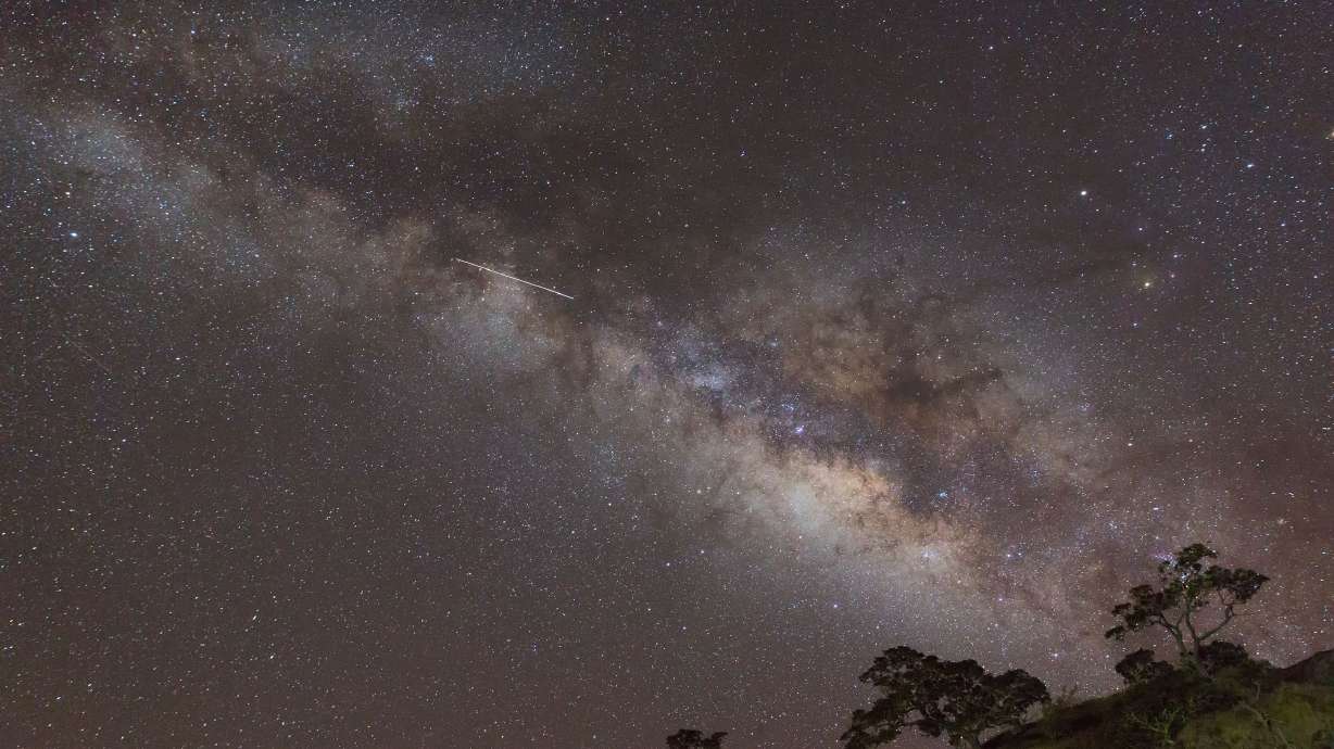 The Southern Delta Aquariid meteor shower radiates from the Aquarius constellation. A double meteor shower peak will occur this week — but sky-gazers might have a difficult time catching a glimpse of the cosmic activity.