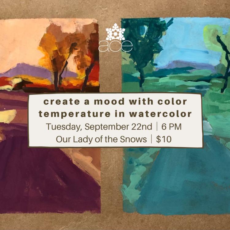Create a Mood with Color Temperature in Watercolor