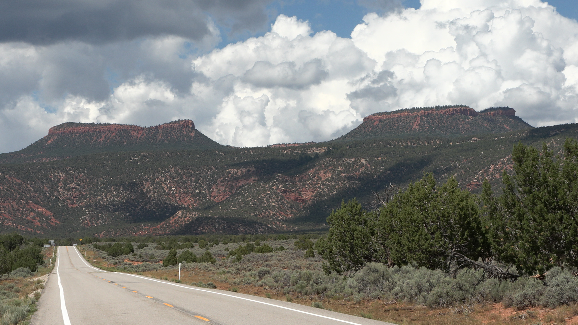 A view of the bluffs that make up Bears Ears National Monument.
