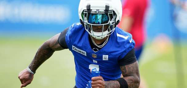 Still no target for a return, Malik Nabers on the field at Giants training camp sparks optimism