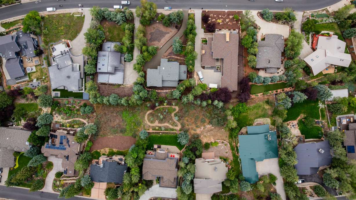 Homes in Park City on Wednesday. Mortgage rates may keep rising, even though the Federal Reserve made no changes at its July meeting.