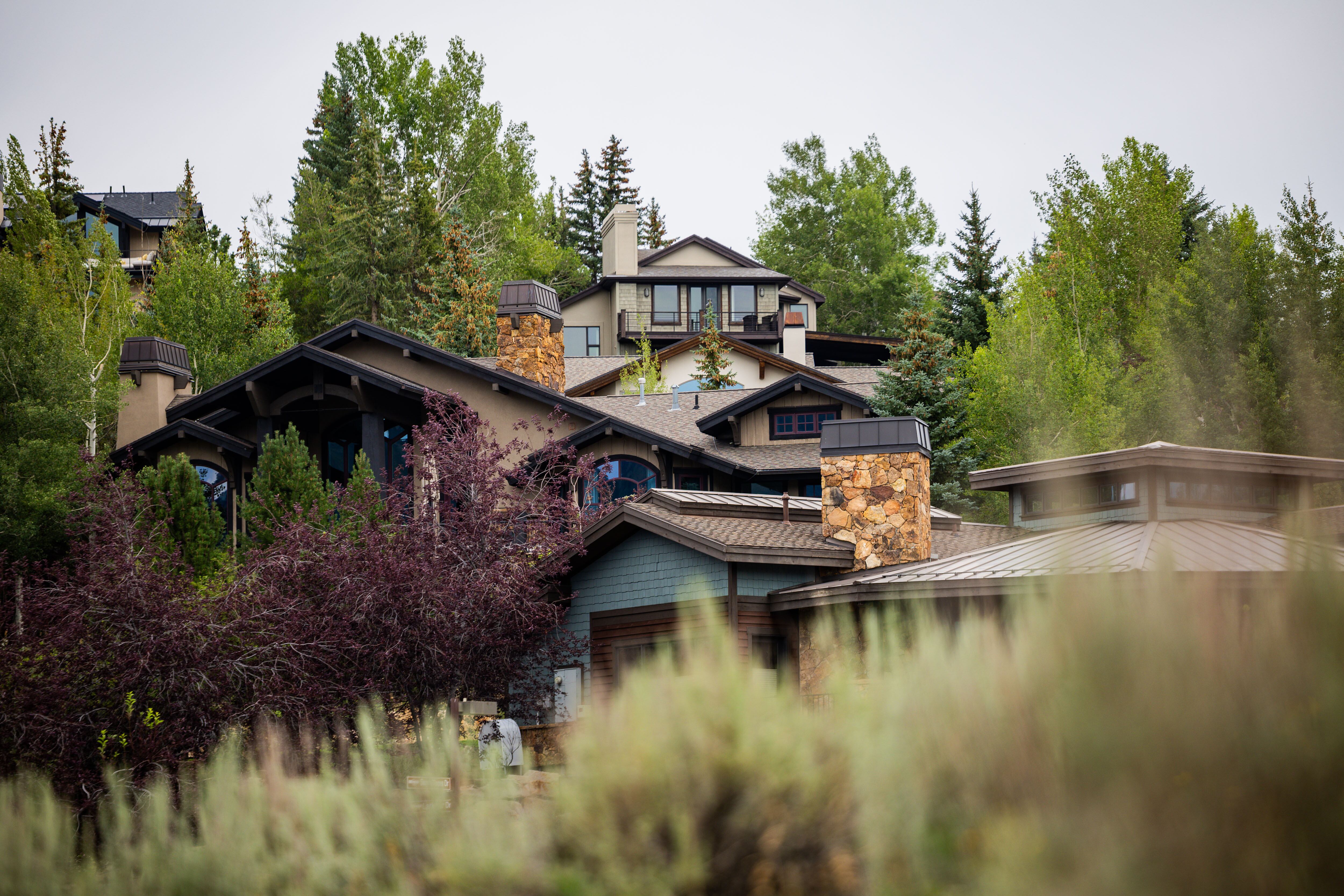 Homes in Park City on Wednesday.