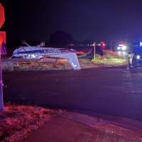 2 hospitalized after plane crashes, flips upside down in Layton