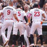 Twins take momentum toward the trade deadline with a goal to buy after last year's stinging sell-off