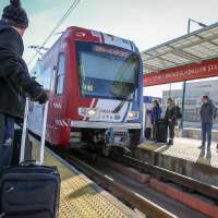 TRAX Green Line derailed after collision with car in Salt Lake City