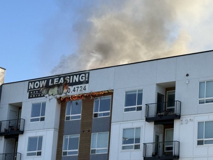 Midvale apartments evacuated due to fire
