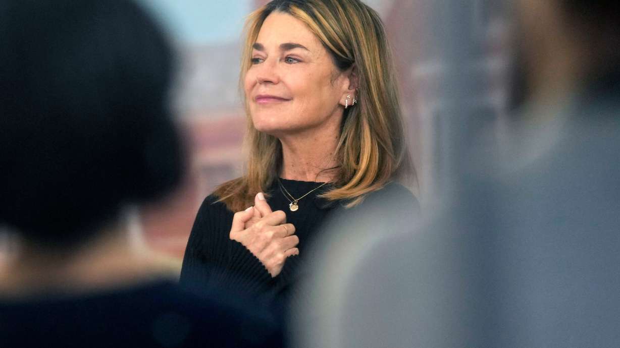 Savannah Guthrie visits the Today show at Rockefeller Plaza in New York, March 5.