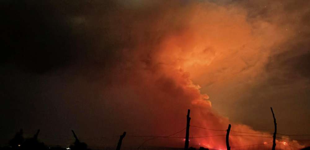 Weather helps Widemouth 2 Fire containment but poses flooding risks