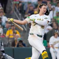 A's slugger Nick Kurtz will see a specialist about his injured right thumb
