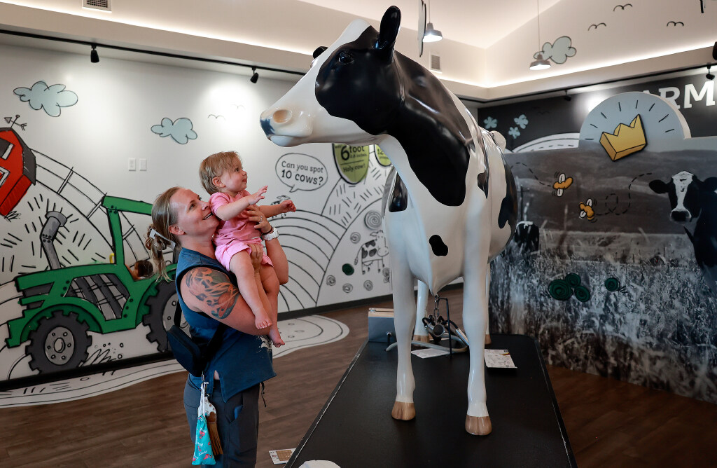 The Creamery serves farm-fresh ice cream to long lines in this small Utah town