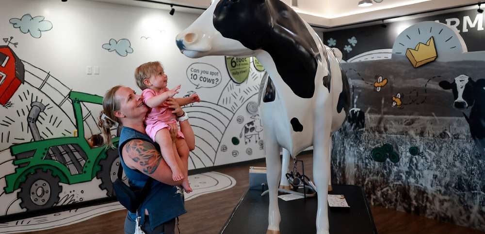 The Creamery serves farm-fresh ice cream to long lines in this small Utah town