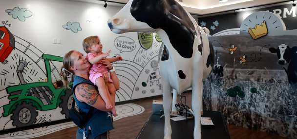 The Creamery serves farm-fresh ice cream to long lines in this small Utah town