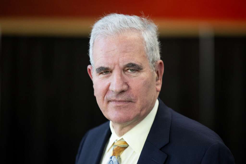 Dr. Leonard Sax is photographed at the Show Up for Teachers/Educator Wellness Conference at the Mountain America Exposition Center in Sandy on Thursday, July 9, 2026.