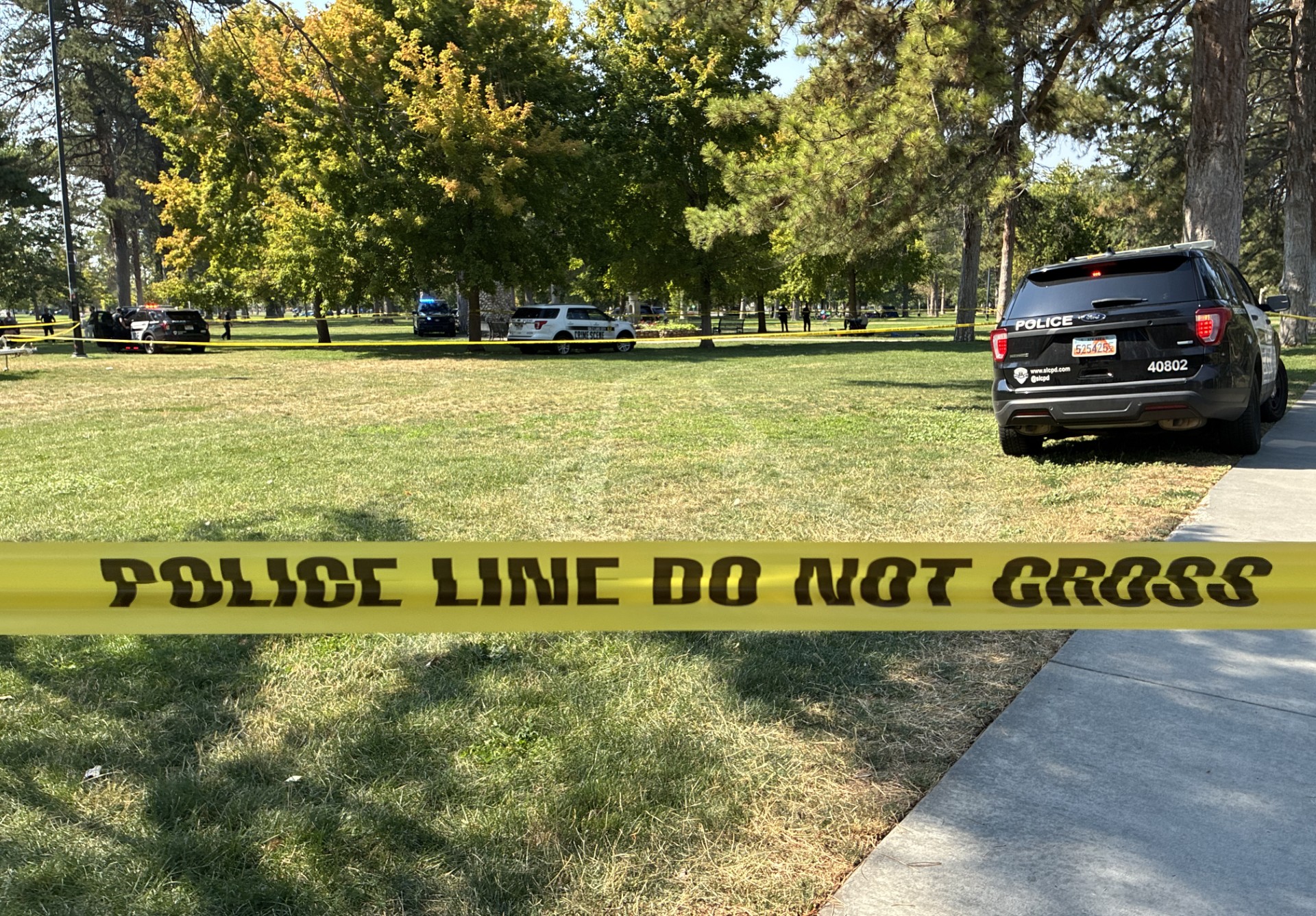 1 dead, another in custody after shooting at Liberty Park, police say