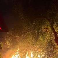 2 injured, home lost in Sandy fire