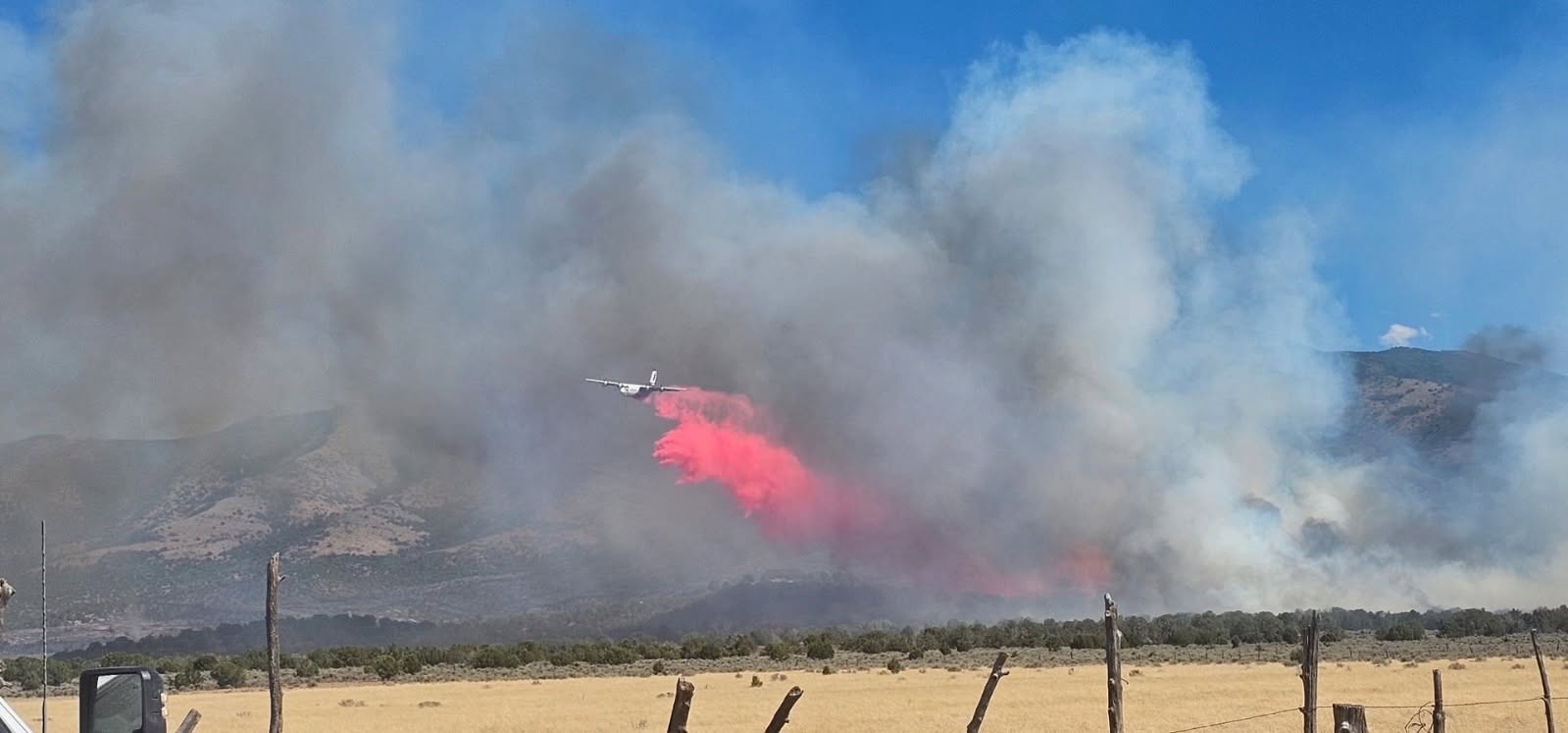 Inmates evacuated as central Utah fire blossoms to over 68,000 acres 
