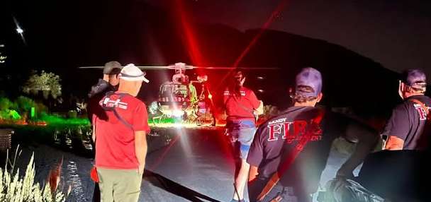 1 injured in fall near Bells Canyon Waterfall