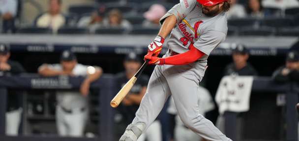 Alec Burleson hits 3 homers for Cardinals at Yankee Stadium after trade deadline passes
