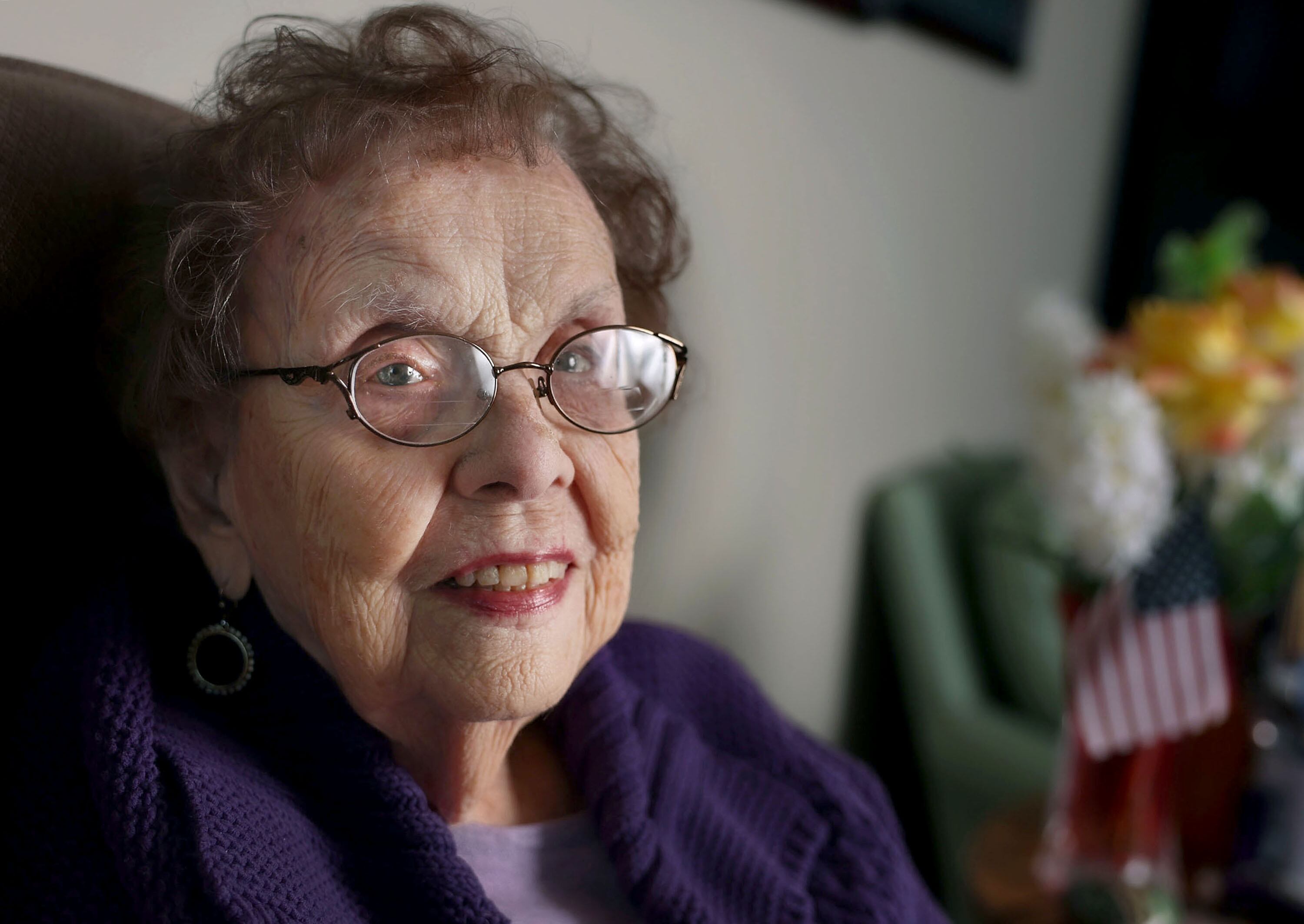 The last living female pilot of WWII