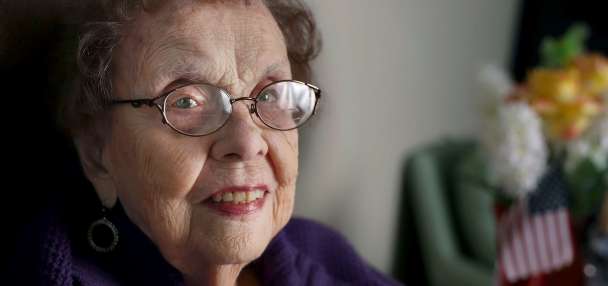 The last living female pilot of WWII