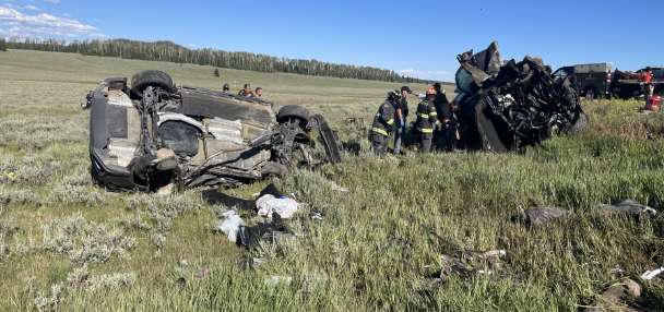 1 dead, 1 hospitalized after crash near Cedar City