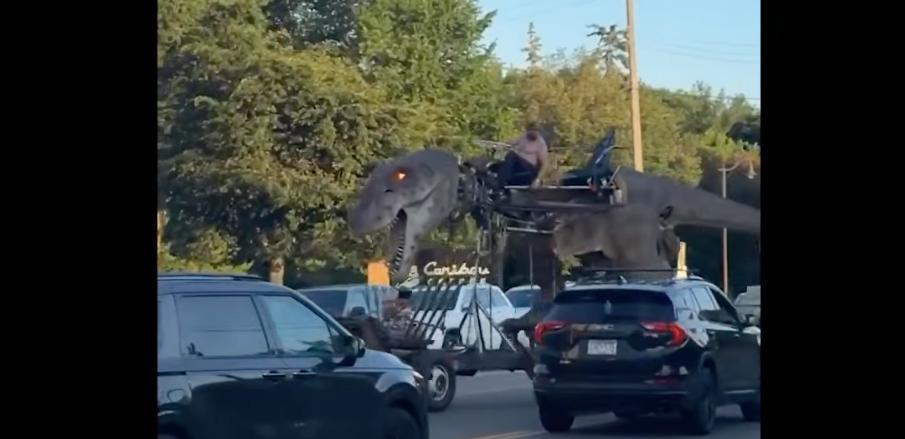 Have You Seen This? T-Rex takes Minneapolis
