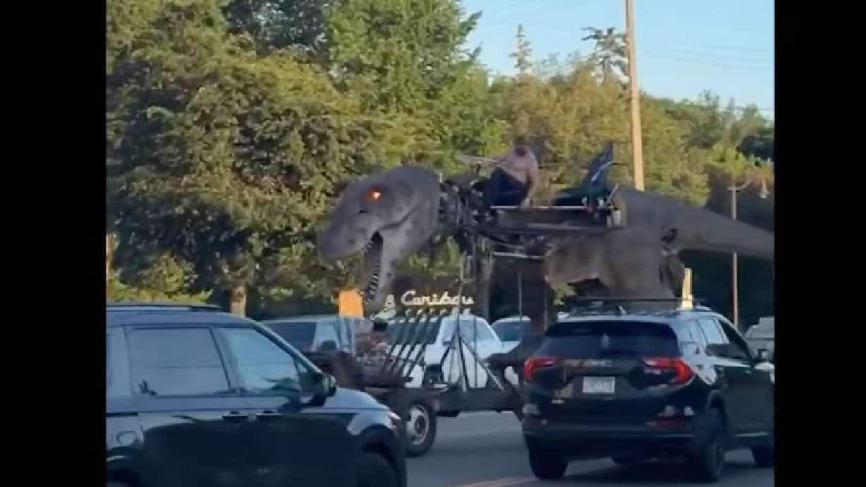 Have You Seen This? T-Rex takes Minneapolis