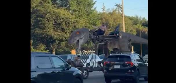 Have You Seen This? T-Rex takes Minneapolis