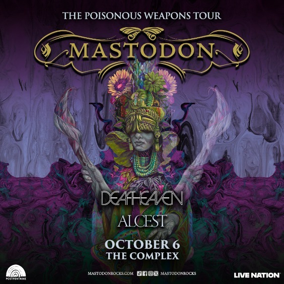 Mastodon live at The Complex