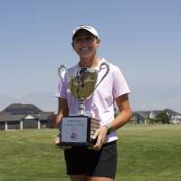 Motivated Mulhall cruises to 14-under for 1st pro win at Utah Women's Open