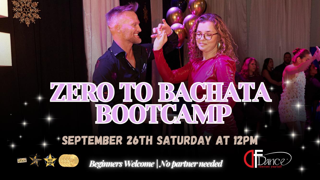 Zero to Bachata Beginner Bootcamp: No partner needed