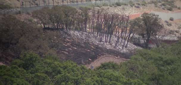 Fire leaves scorched hillsides along Parley's Historic Trail, officials urge caution