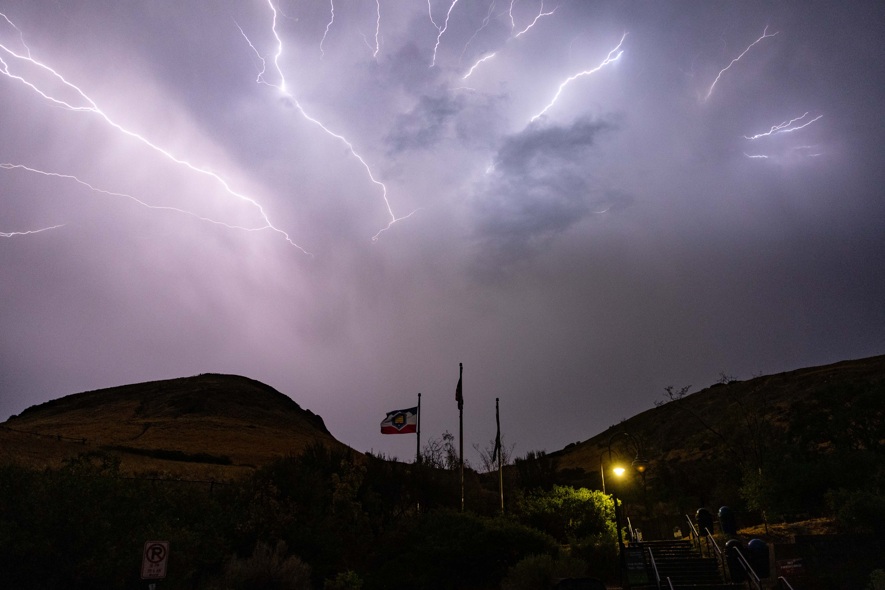 Who benefited the most from Utah's first wave of monsoonal storms?