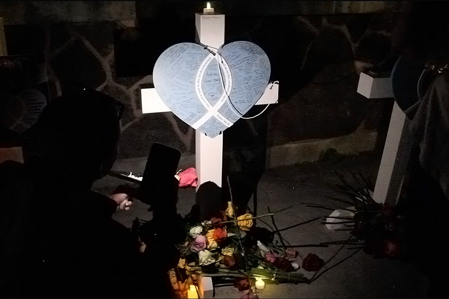 Hundreds mourn victims of Idaho In-N-Out shooting at candlelight vigil