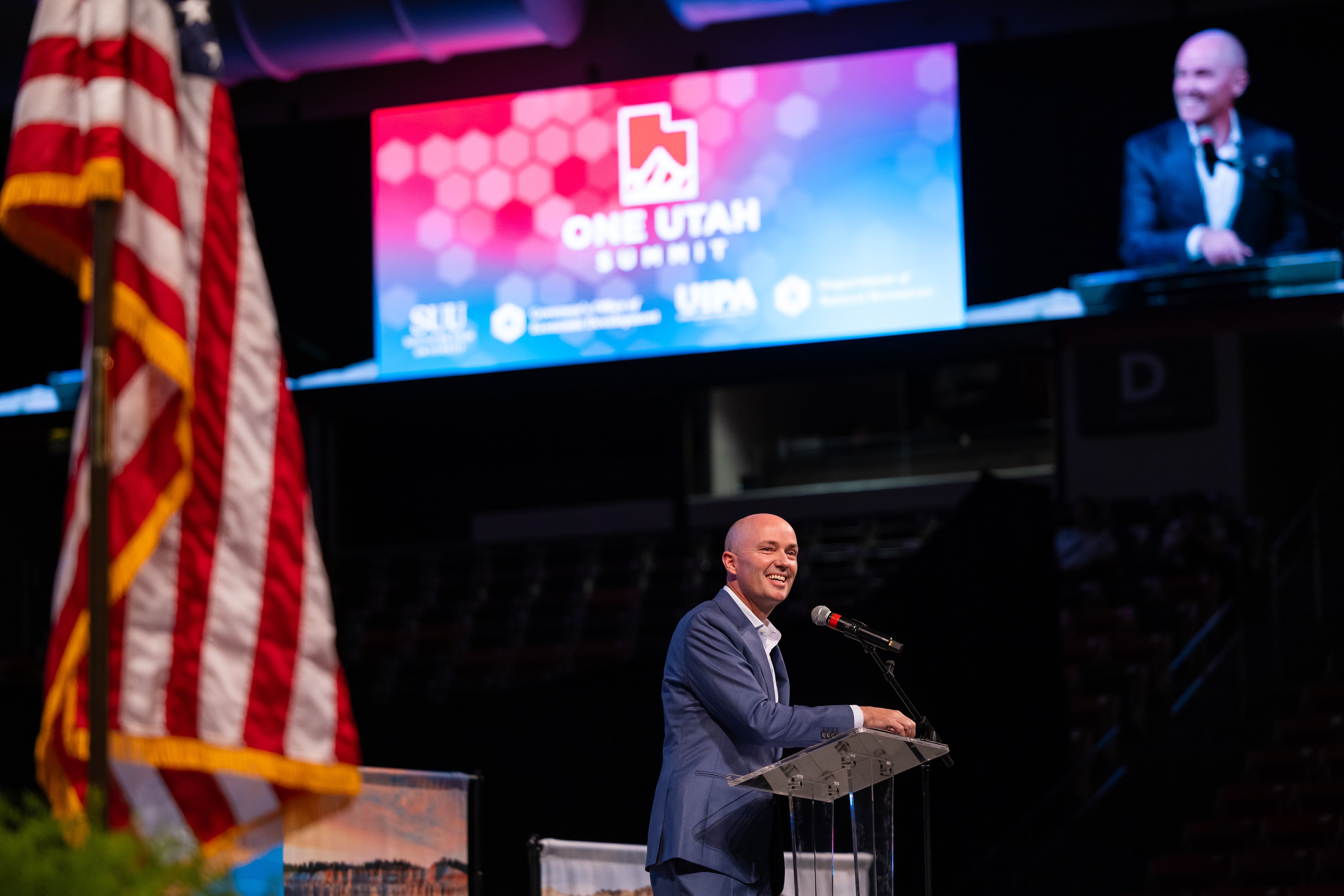 Gov. Cox highlights Utah's latest win in speech to Utah leaders
