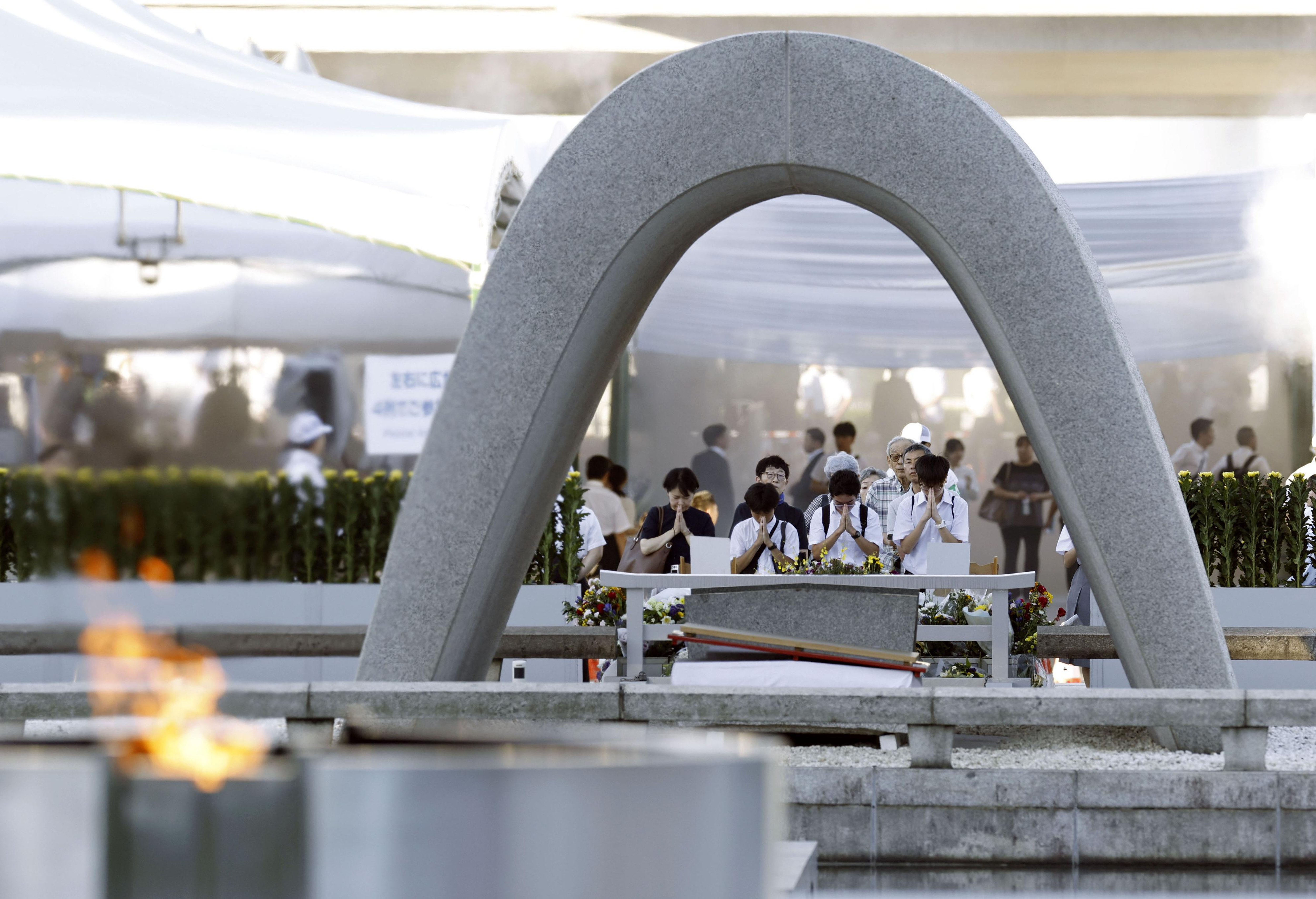Hiroshima marks 81st atomic bomb anniversary; mayor deplores pursuit of nuclear weapons