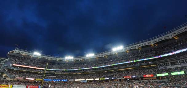 Lights go out and Yankees offense goes dark again in latest power outage at the plate