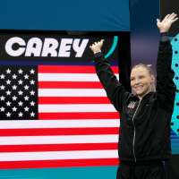 Jade Carey returns home to the US gymnastics championships with 'no expectations, no pressure'