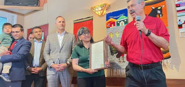 'Story of contribution': Longtime Mexican restaurant operator honored with key to Ogden