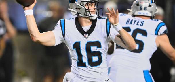 Undrafted rookie quarterback Haynes King leads Panthers to 33-30 comeback win over Cardinals