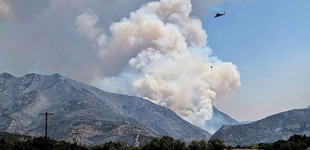 Utah's fires near 500,000 acres for 2nd time ever, but monsoons could help slow activity