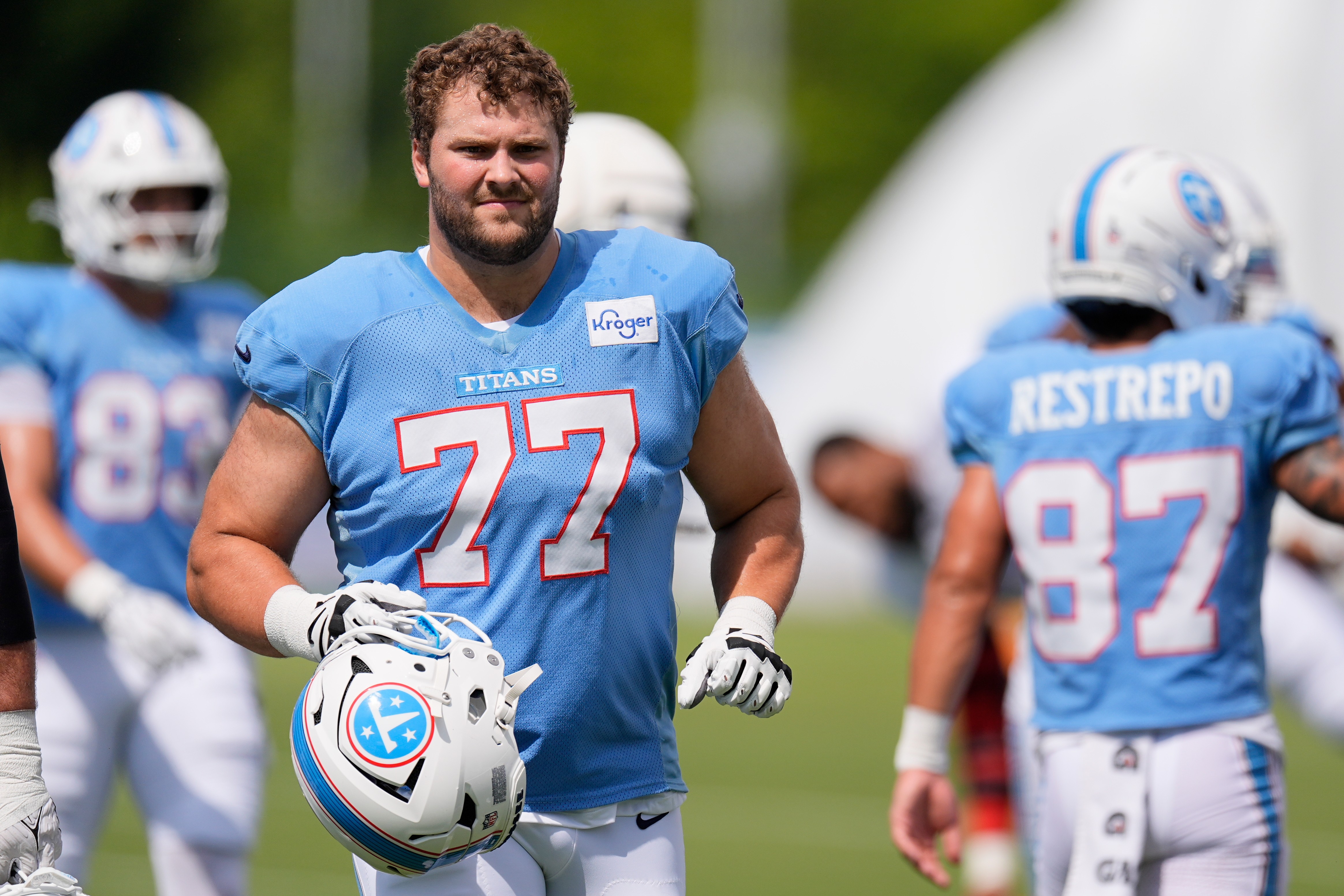 Titans lock up Peter Skoronski with a rich extension as the NFL's highest-paid guard
